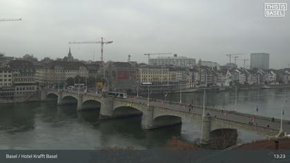 Basel: Middle Bridge, Basel - Martinskirche - Rhine Promenade - Pfalz - Basel Minster - Peterskirche - Wettsteinbrücke - Universität Basel - Spalentor