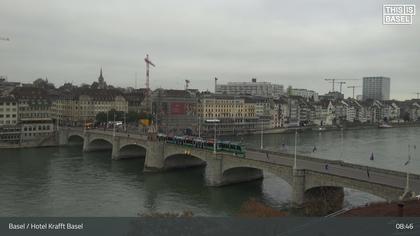 Basel: Middle Bridge, Basel - Martinskirche - Rhine Promenade - Pfalz - Basel Minster - Peterskirche - Wettsteinbrücke - Universität Basel - Spalentor