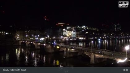 Basel: Middle Bridge, Basel - Martinskirche - Rhine Promenade - Pfalz - Basel Minster - Peterskirche - Wettsteinbrücke - Universität Basel - Spalentor