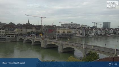 Basel: Middle Bridge, Basel - Martinskirche - Rhine Promenade - Pfalz - Basel Minster - Peterskirche - Wettsteinbrücke - Universität Basel - Spalentor