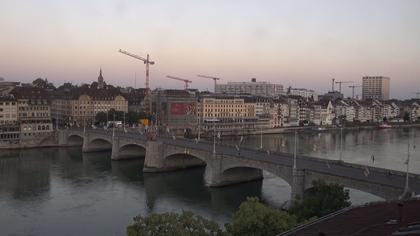 Basel: Middle Bridge, Basel - Martinskirche - Rhine Promenade - Pfalz - Basel Minster - Peterskirche - Wettsteinbrücke - Universität Basel - Spalentor