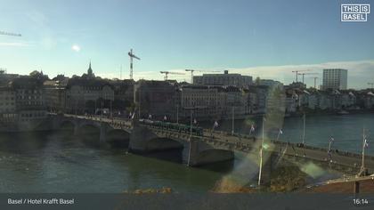 Basel: Middle Bridge, Basel - Martinskirche - Rhine Promenade - Pfalz - Basel Minster - Peterskirche - Wettsteinbrücke - Universität Basel - Spalentor