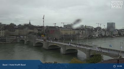 Basel: Middle Bridge, Basel - Martinskirche - Rhine Promenade - Pfalz - Basel Minster - Peterskirche - Wettsteinbrücke - Universität Basel - Spalentor