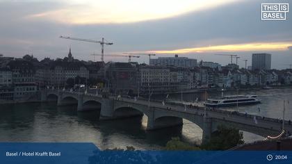 Basel: Middle Bridge, Basel - Martinskirche - Rhine Promenade - Pfalz - Basel Minster - Peterskirche - Wettsteinbrücke - Universität Basel - Spalentor