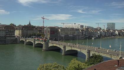 Basel: Middle Bridge, Basel - Martinskirche - Rhine Promenade - Pfalz - Basel Minster - Peterskirche - Wettsteinbrücke - Universität Basel - Spalentor