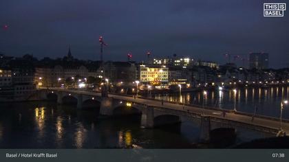 Basel: Middle Bridge, Basel - Martinskirche - Rhine Promenade - Pfalz - Basel Minster - Peterskirche - Wettsteinbrücke - Universität Basel - Spalentor