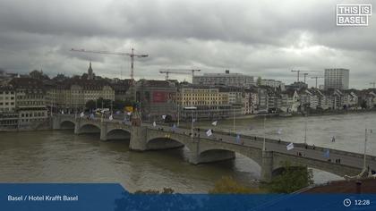 Basel: Middle Bridge, Basel - Martinskirche - Rhine Promenade - Pfalz - Basel Minster - Peterskirche - Wettsteinbrücke - Universität Basel - Spalentor