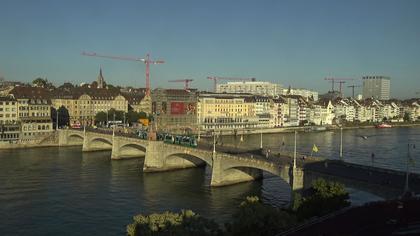 Basel: Middle Bridge, Basel - Martinskirche - Rhine Promenade - Pfalz - Basel Minster - Peterskirche - Wettsteinbrücke - Universität Basel - Spalentor