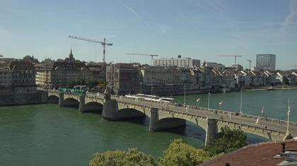 Basel: Middle Bridge, Basel - Martinskirche - Rhine Promenade - Pfalz - Basel Minster - Peterskirche - Wettsteinbrücke - Universität Basel - Spalentor