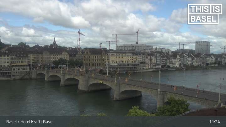 Basel-City på dagtid