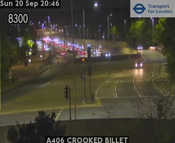 Traffic Cam London Borough of Haringey: A406 CROOKED BILLET