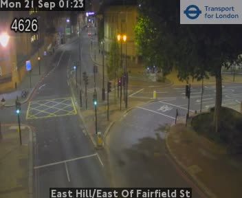 Traffic Cam London: East Hill/East Of Fairfield St