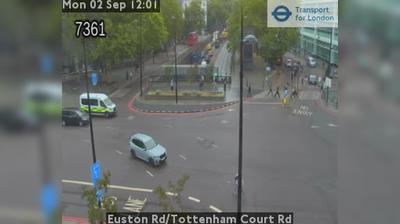 See London: Euston Rd/Tottenham Court Rd Live Webcam Weather Report See London: Euston Rd/Tottenham Court Rd Live Webcam Weather Report