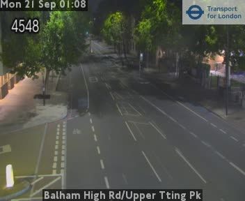 Traffic Cam London: Balham High Rd/Upper Tting Pk