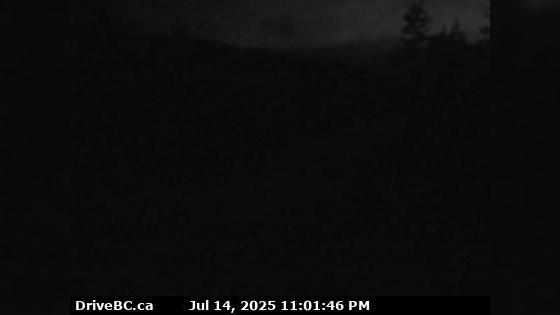 Traffic Cam Salmo › West: Hwy 3, at the Bombi Summit, approximately 22 km south-east of Castlegar, looking west