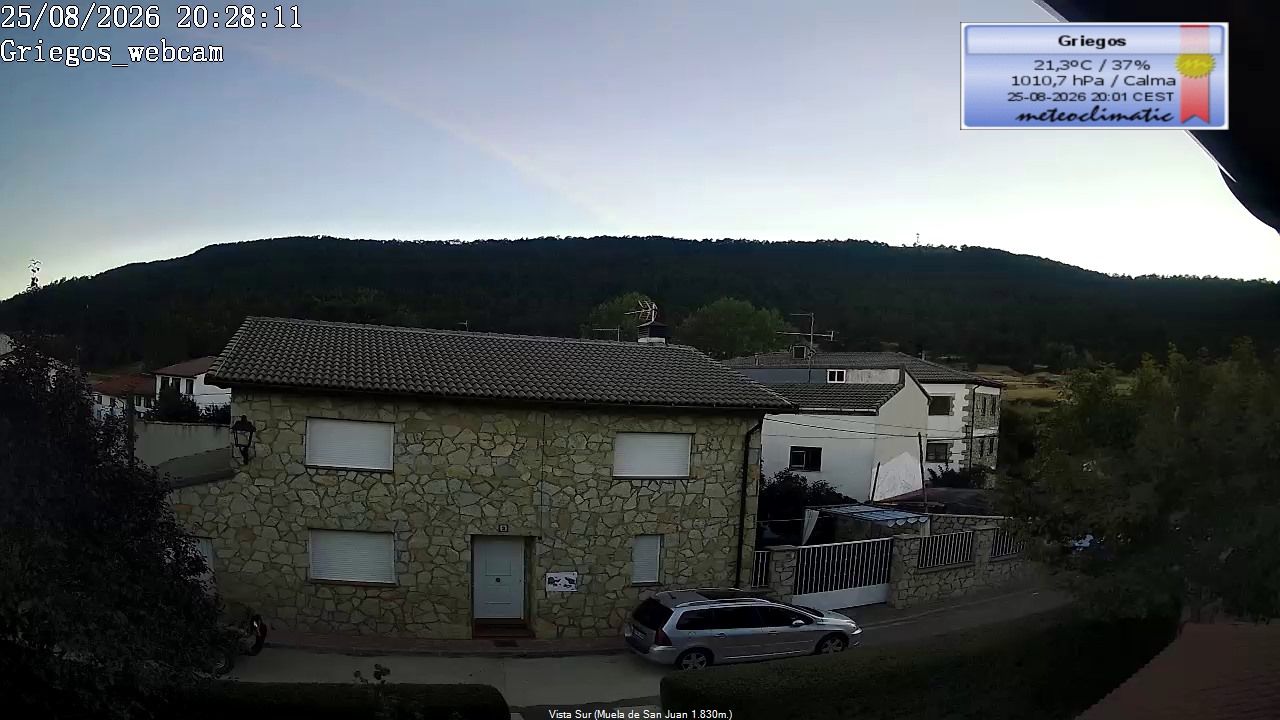 Traffic Cam Griegos › South: Muela de San Juan