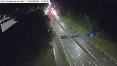 Traffic Cam Norra Hisingen: Kärra Norrleden västerut