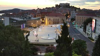 Sibenik: Ĺ ibenik - Poljana square