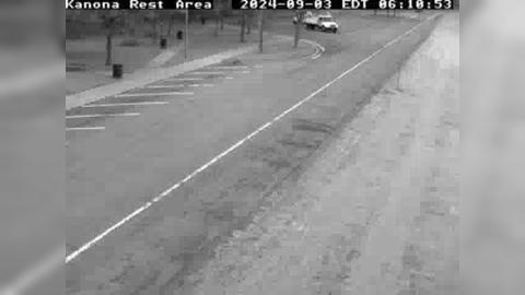 Traffic Cam Avoca › West: I-86 at Kanona Rest Area (Rest Area)