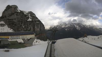 Preview delle webcam di Chiusaforte: Sella Nevea - Rifugio Celso Gilberti