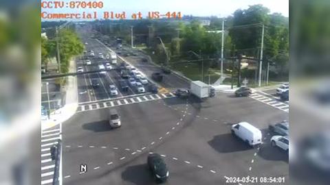 Traffic Cam Tamarac: Commercial Blvd at US-441
