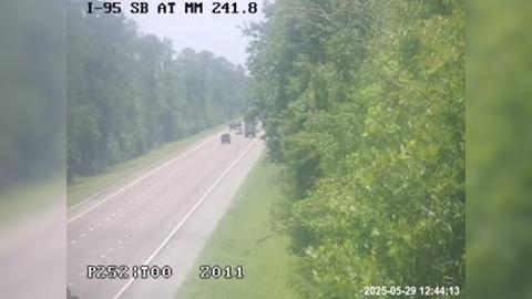 Traffic Cam Creighton: I-95 @ MM 241.8 SB