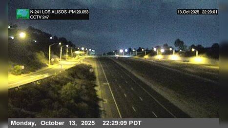 Traffic Cam Rancho Santa Margarita › North: SR-241 : Los Alisos Boulevard