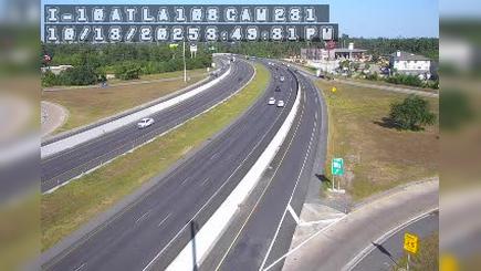 Traffic Cam Sulphur: I-10 at LA 108