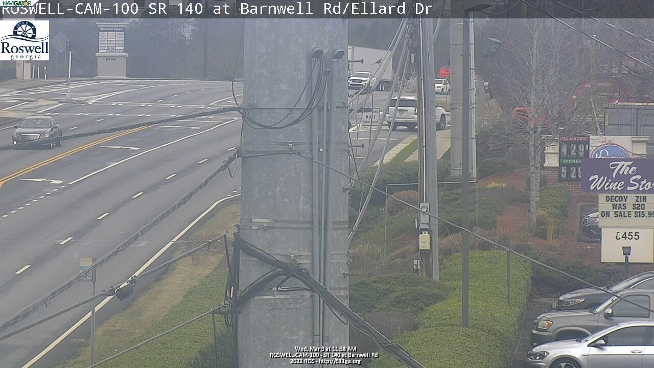 Traffic Cam Johns Creek: ROSWELL-CAM-