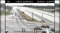 Crescentwood Village: I-385 S @ MM 35.5 (Woodruff Rd) - Day time