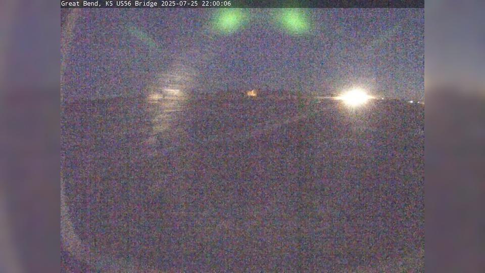 Traffic Cam Anchorway: US-56 at Bridge 3 miles W of Great Bend