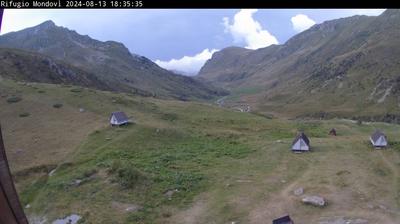 immagine della webcam nei dintorni di Cuneo: webcam Cima Durand