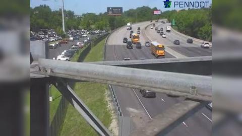 Traffic Cam Tinicum Township: I-95 @ EXIT 9B (PA 420 NORTH PROSPECT PARK)