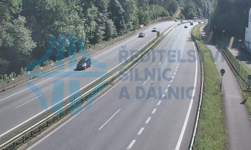 Traffic Cam Hodkovice nad Mohelkou › South-West