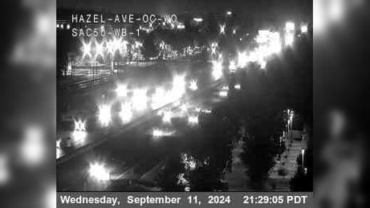 Traffic Cam Gold River › West: Hwy 50 at Hazel Ave OC WO WB