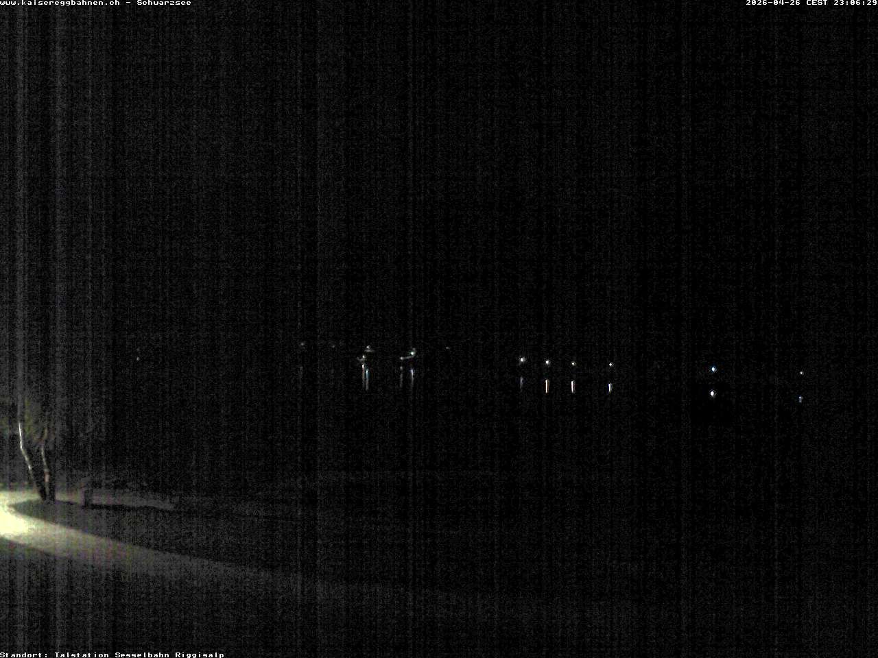 Plaffeien: Schwarzsee im Kanton Freiburg