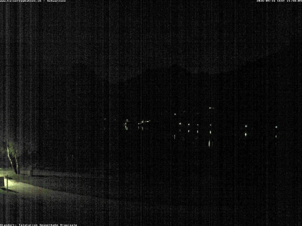 Plaffeien: Schwarzsee im Kanton Freiburg