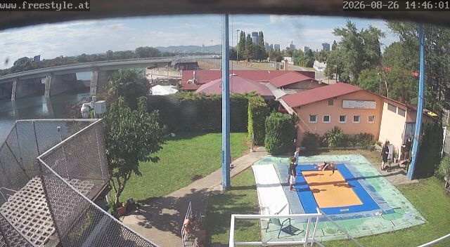 Traffic Cam Donaustadt: AFSA Freestyle Waterramp - Donauinsel