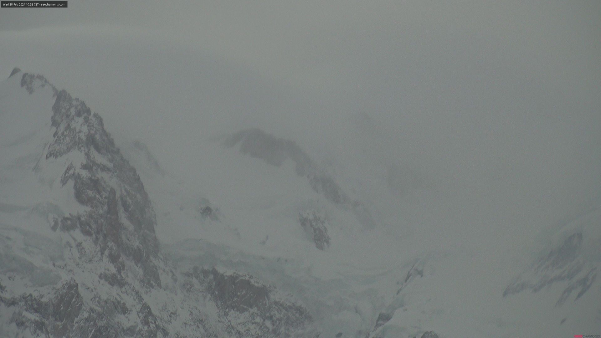 Traffic Cam Chamonix-Mont-Blanc: Mont Blanc