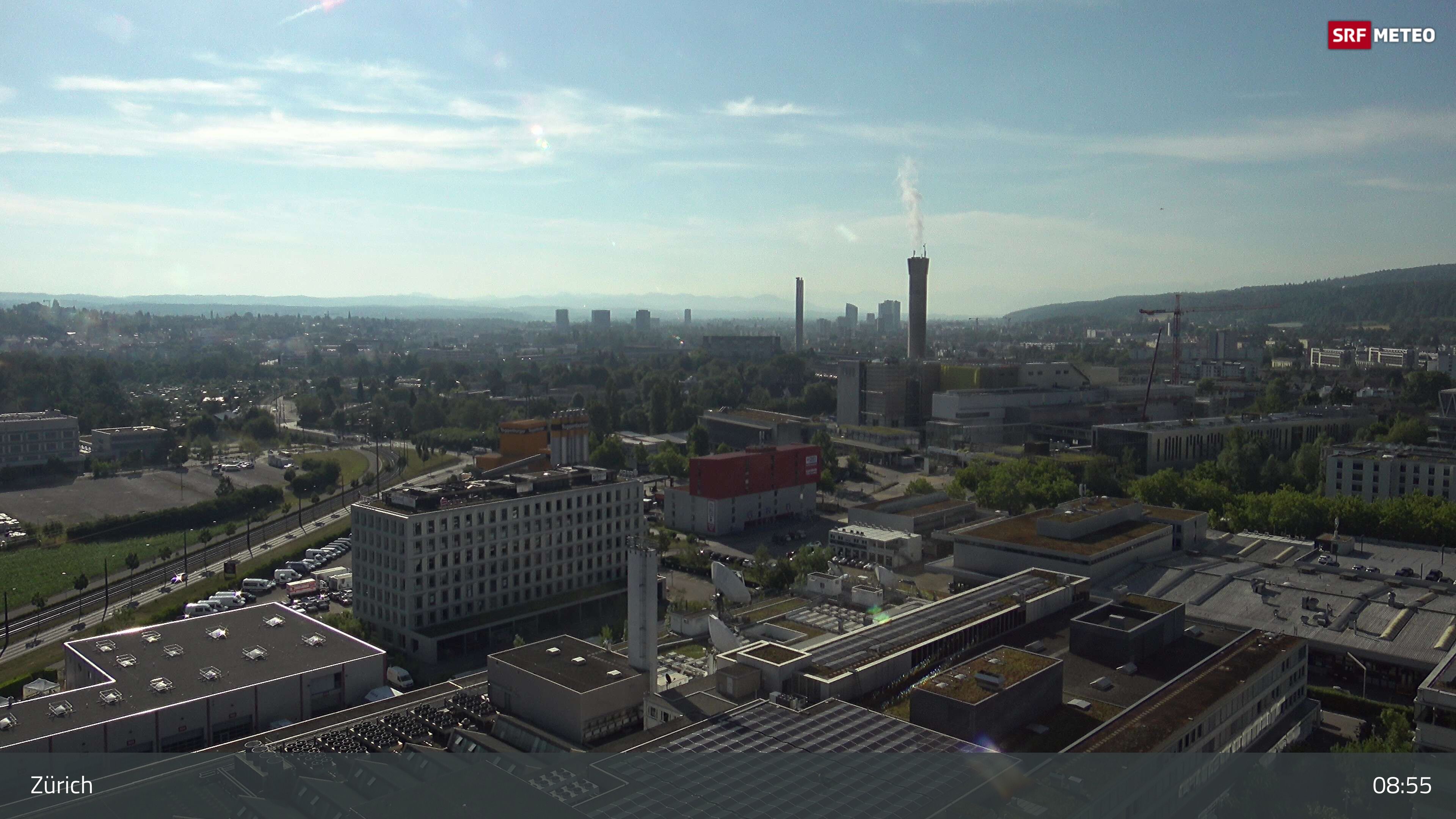 Zürich: Gebäude des SRF