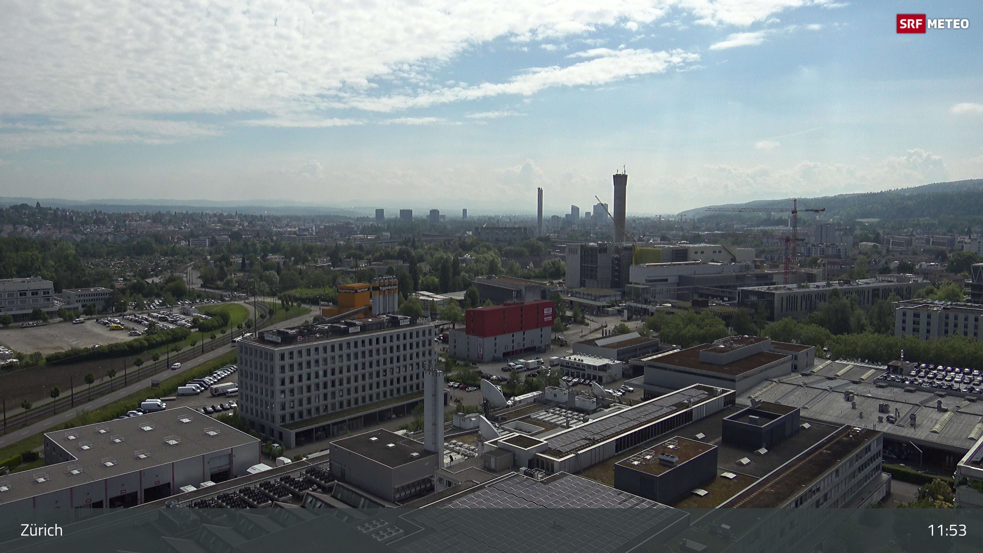 Zürich: Gebäude des SRF