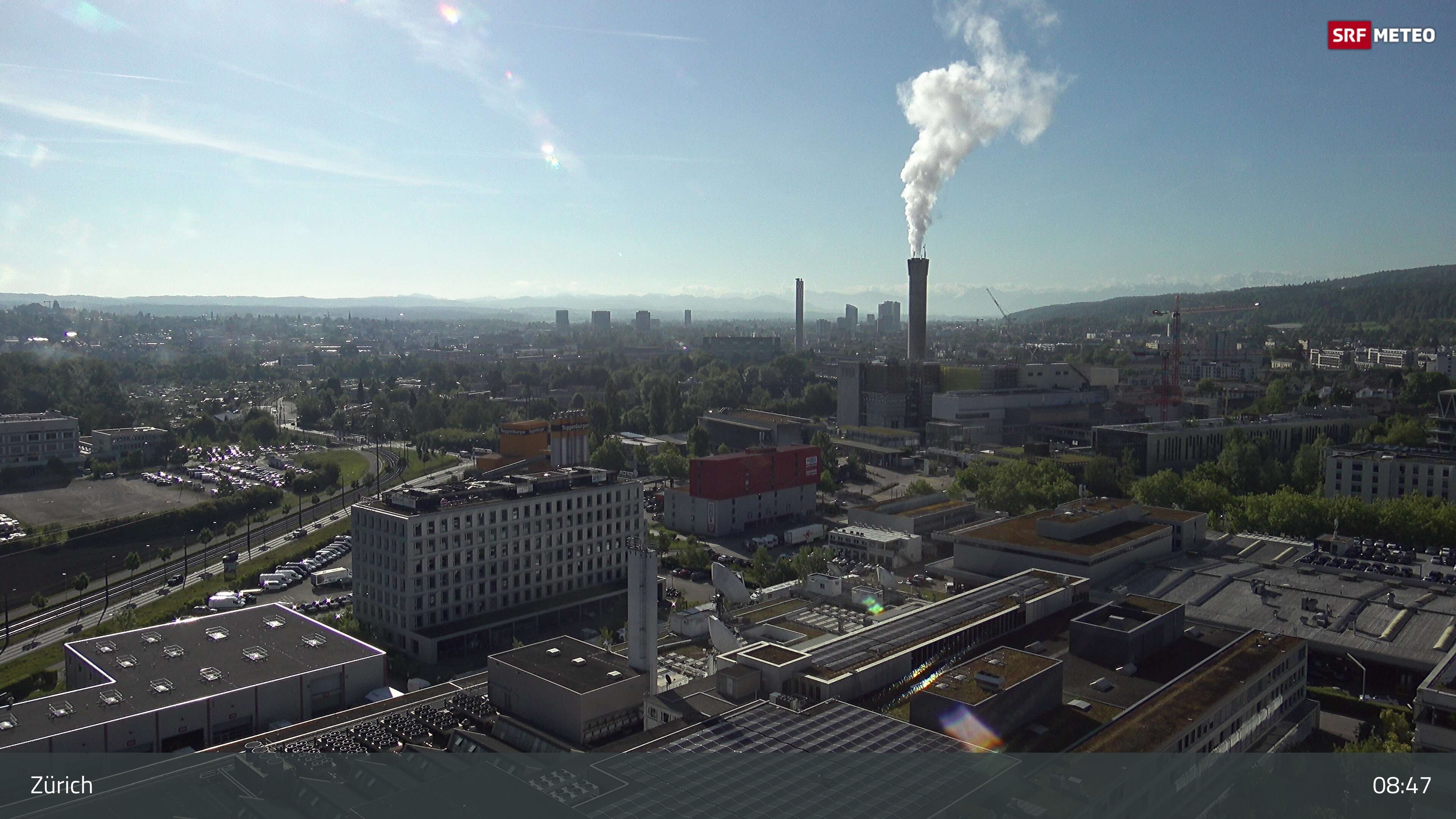 Zürich: Gebäude des SRF