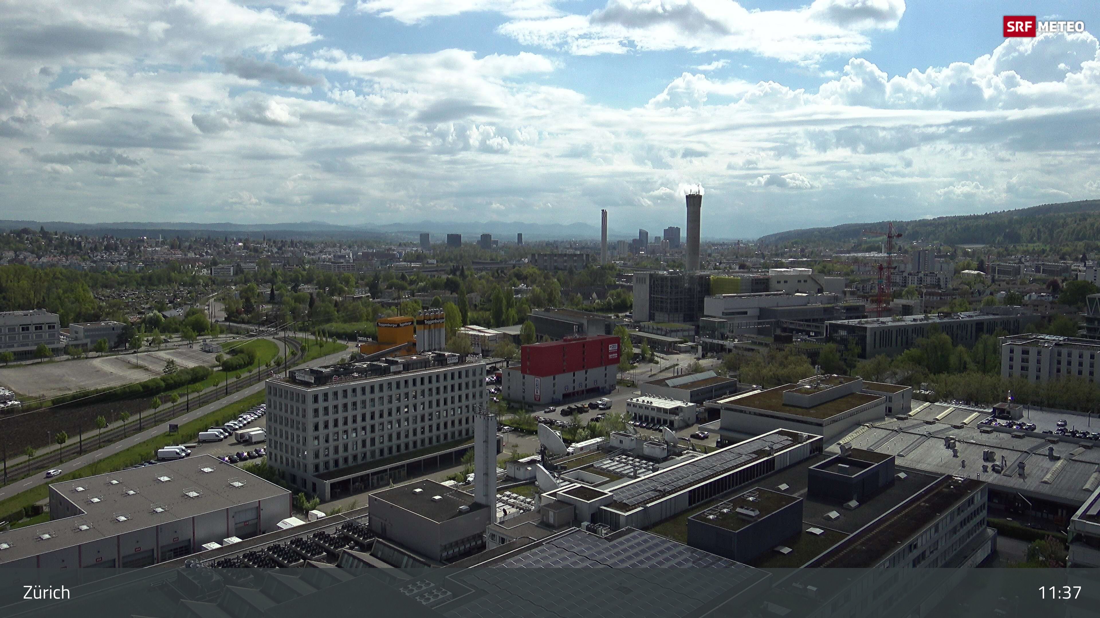 Zürich: Gebäude des SRF