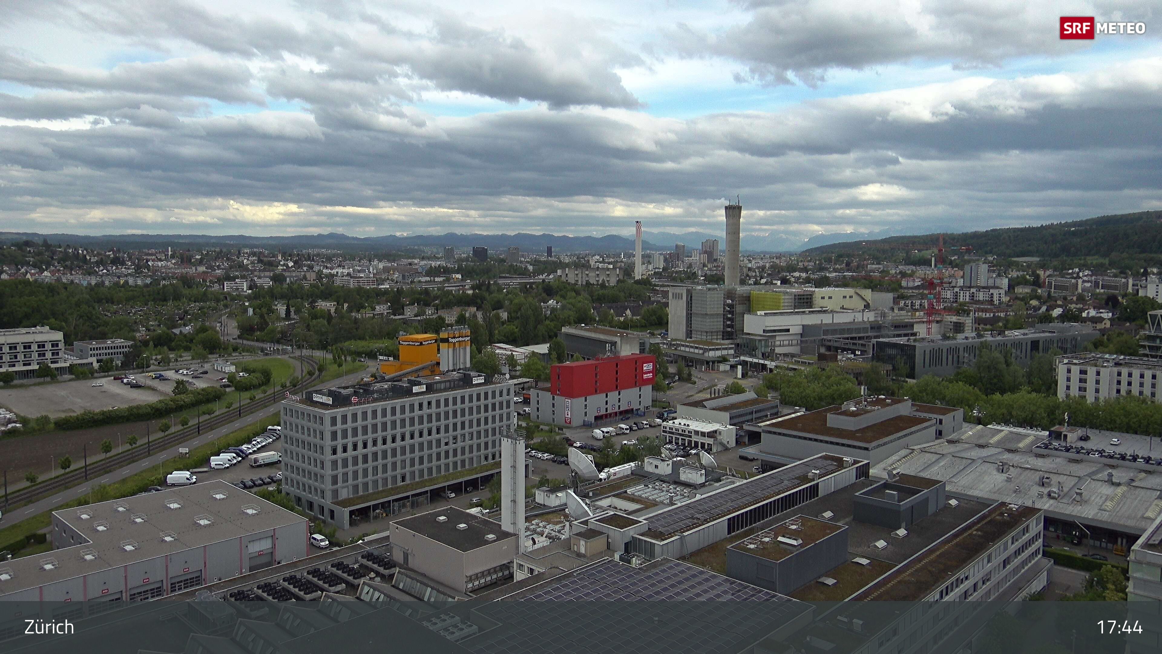 Zürich: Gebäude des SRF