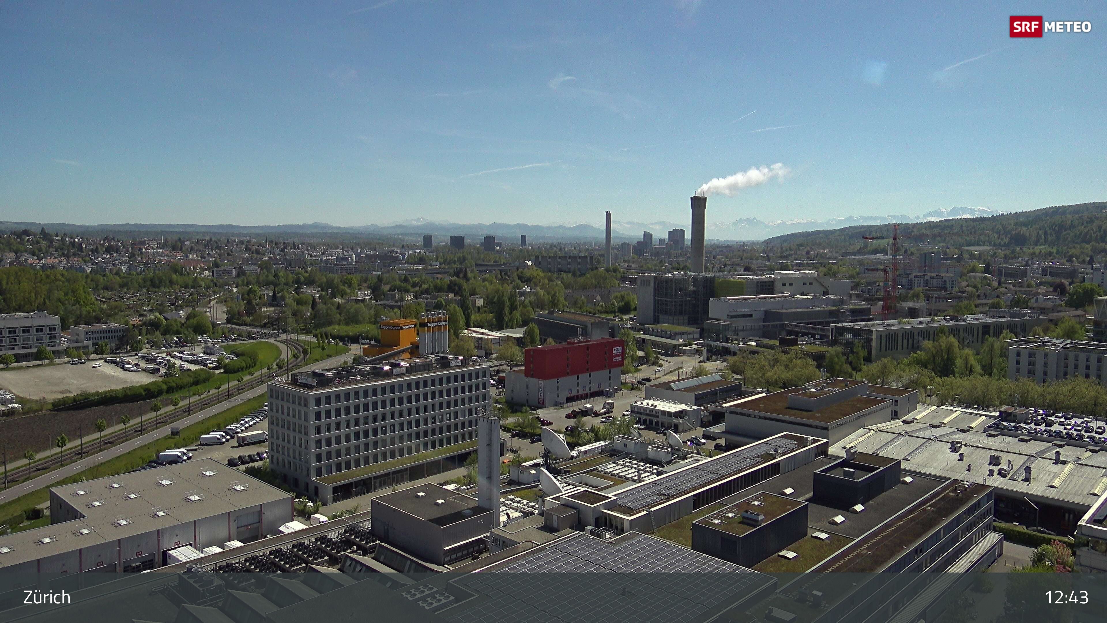 Zürich: Gebäude des SRF