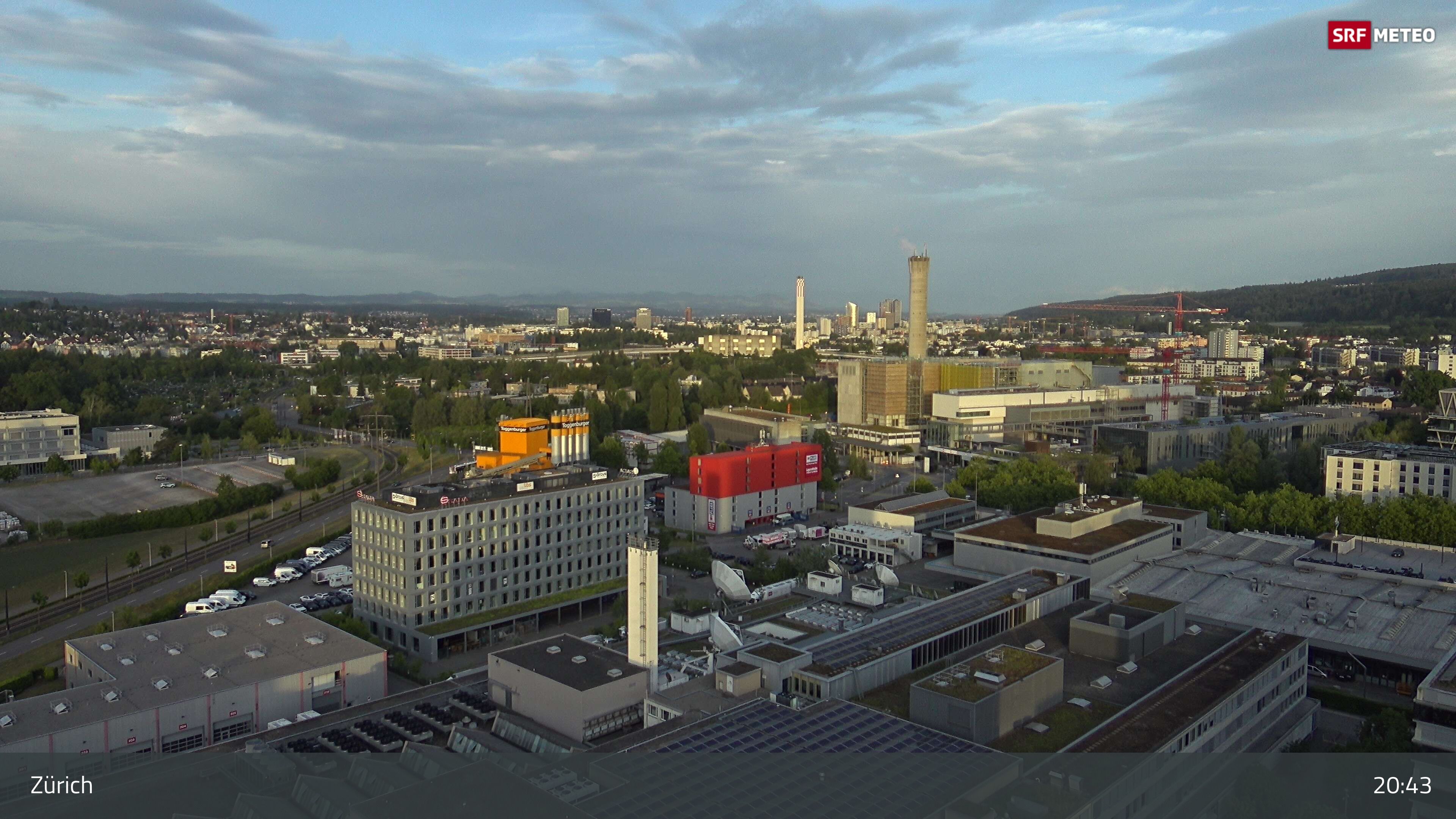 Zürich: Gebäude des SRF