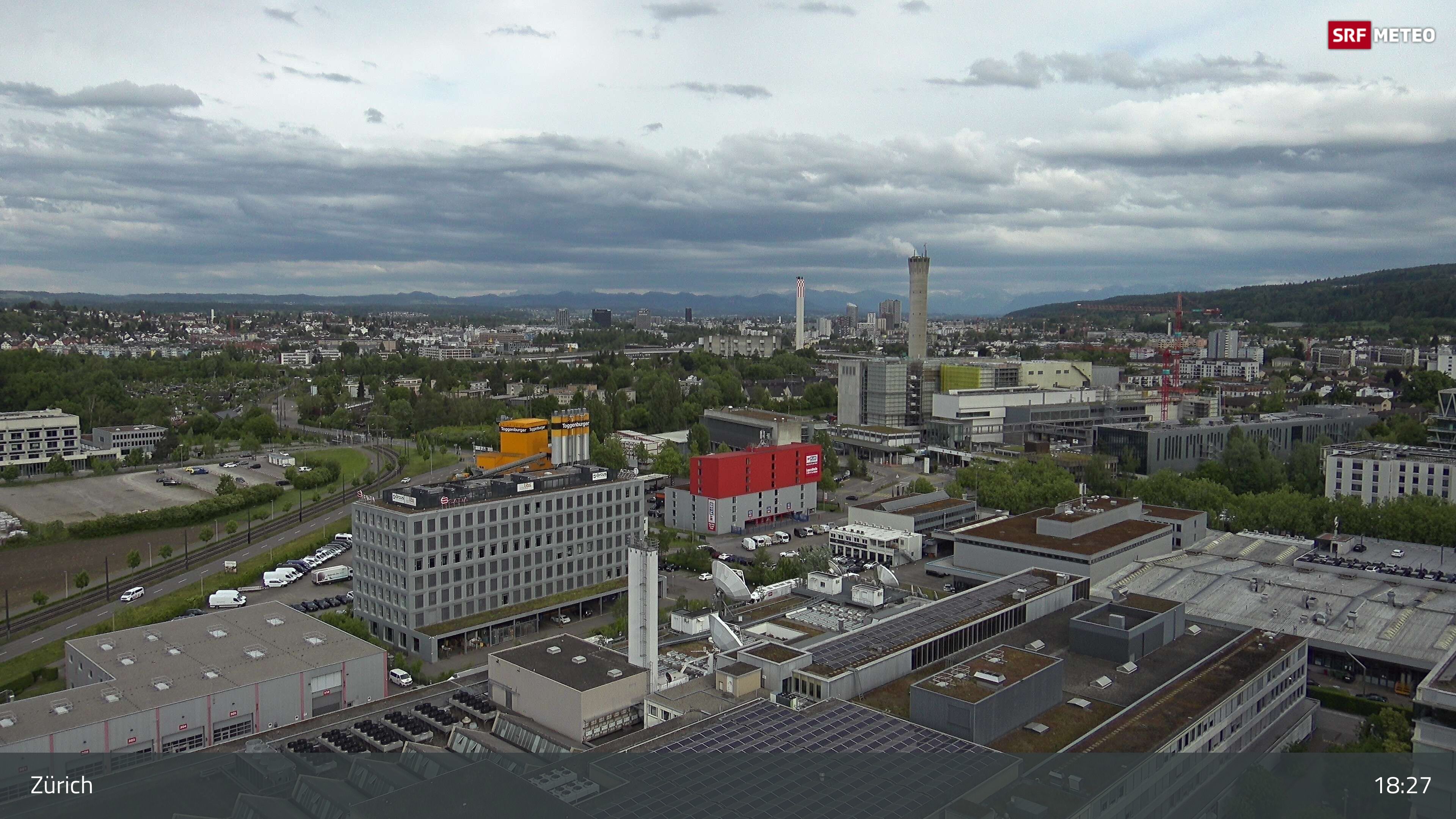 Zürich: Gebäude des SRF