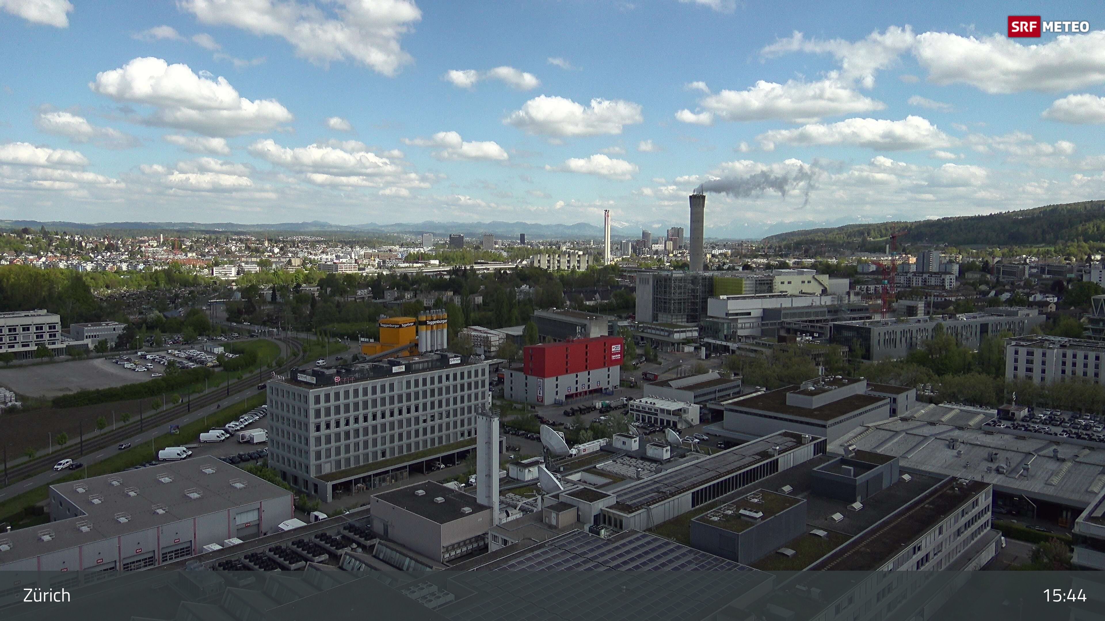 Zürich: Gebäude des SRF