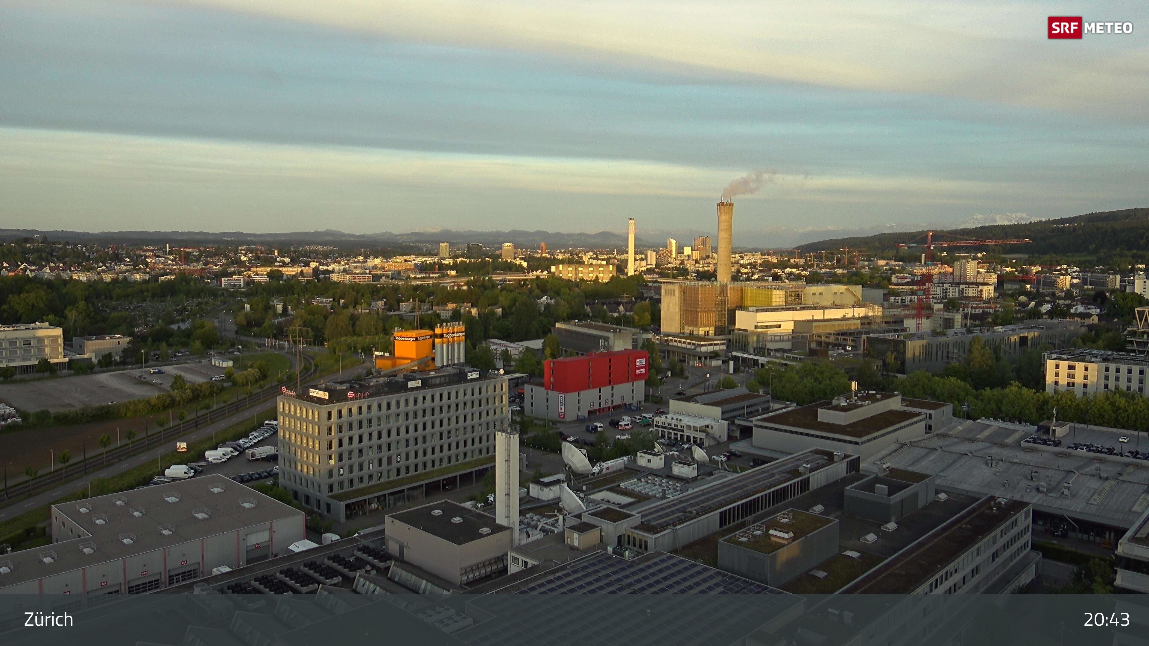 Zürich: Gebäude des SRF