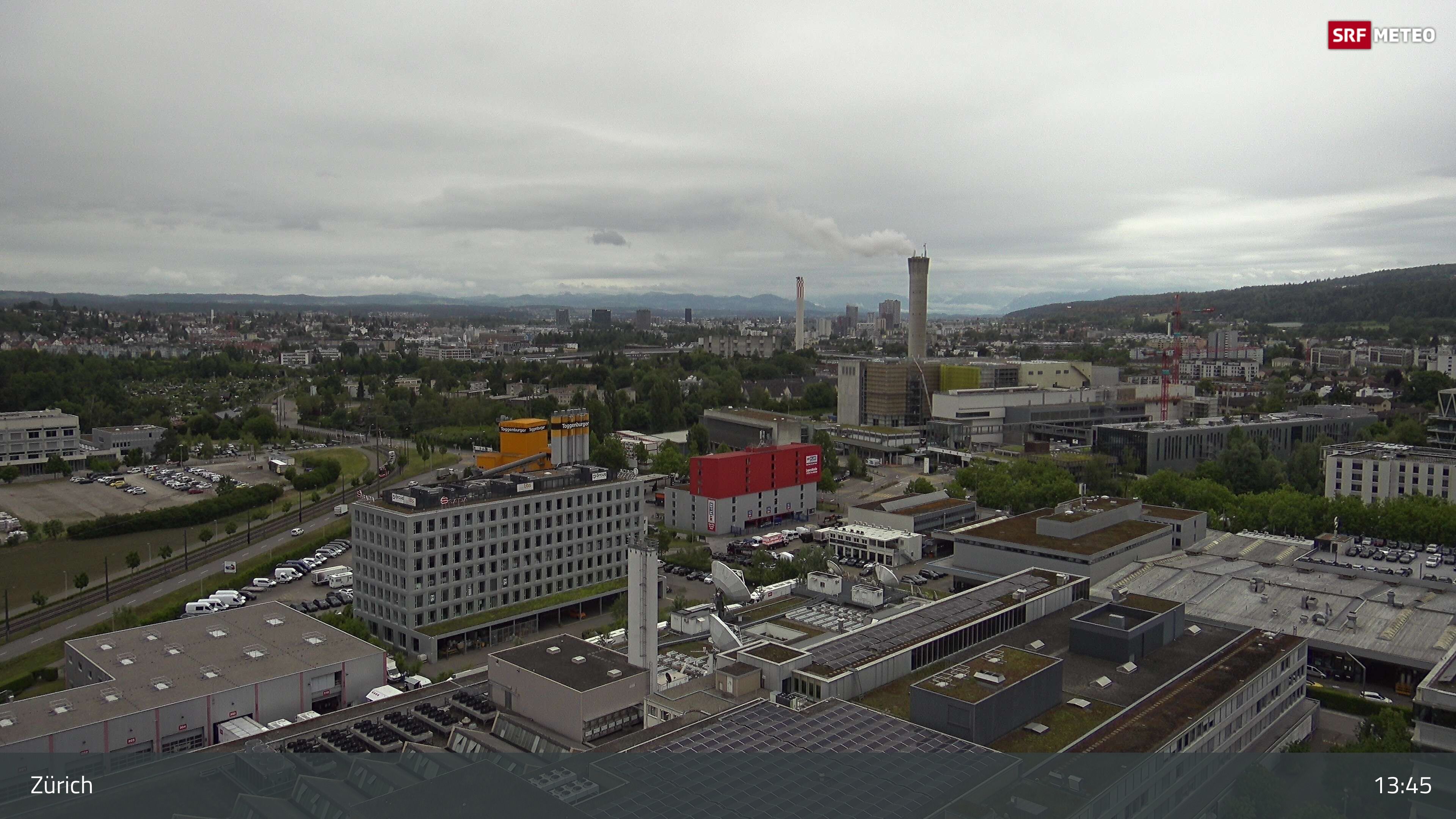Zürich: Gebäude des SRF